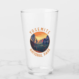 Copo De Pint Yosemite Sunset National Park Retroafogado