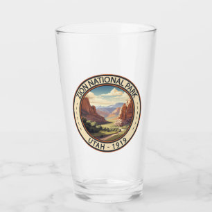 Copo De Pint Zion National Park Illustration Viagem Art