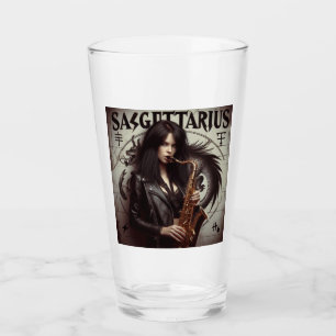 Copo De Pint Zodiac Sagittarius Glass