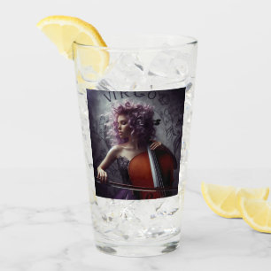 Copo De Pint Zodiac Virgo Glass