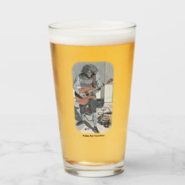 Copo De Pint Zombie Guitar Musical Fantasy Art Cup