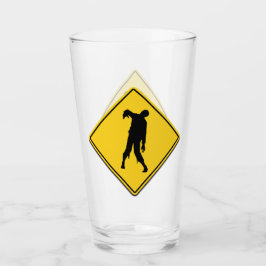 Copo De Pint Zombie Warning Halloween