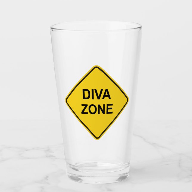 Copo De Pint Zona Diva (Frente)
