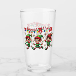 Copo De Pint Zoomie Elves Natal