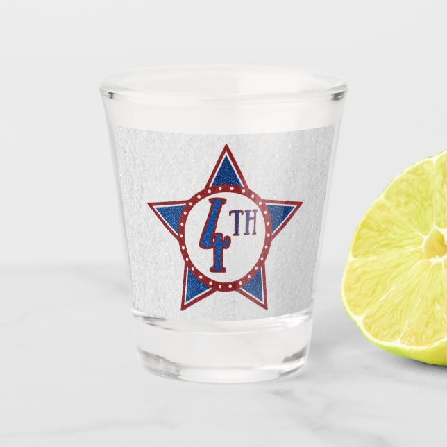 Copo De Shot 04 de julho (Frente)