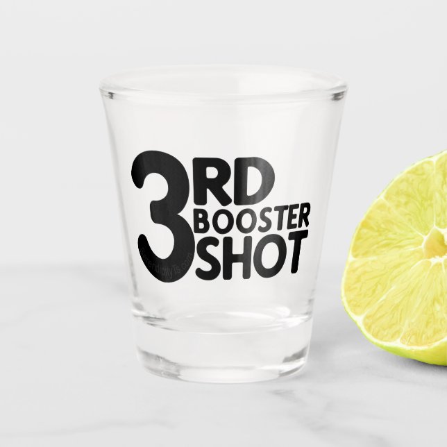 Copo De Shot 3º Atirada de Dose (Frente)