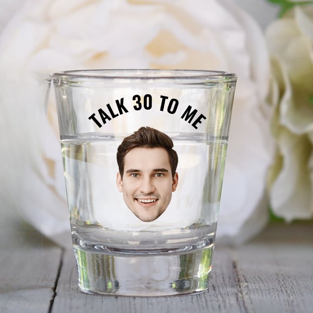 Copo De Shot 30 de face personalizada 40ª Festa de aniversário  (Criador carregado)