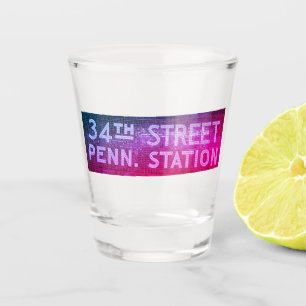 Copo De Shot 34th Street New York, NY Azulejo Train Station Sig