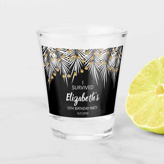 Copo De Shot 50º Aniversário Favorito Conjunto de Drinkware (Frente)