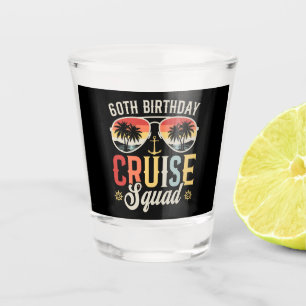 Copo De Shot 60º Aniversário da Família Cruise Squad