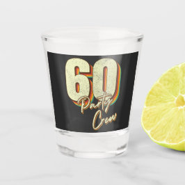 Copo De Shot 60 Tripulações 60º Aniversário