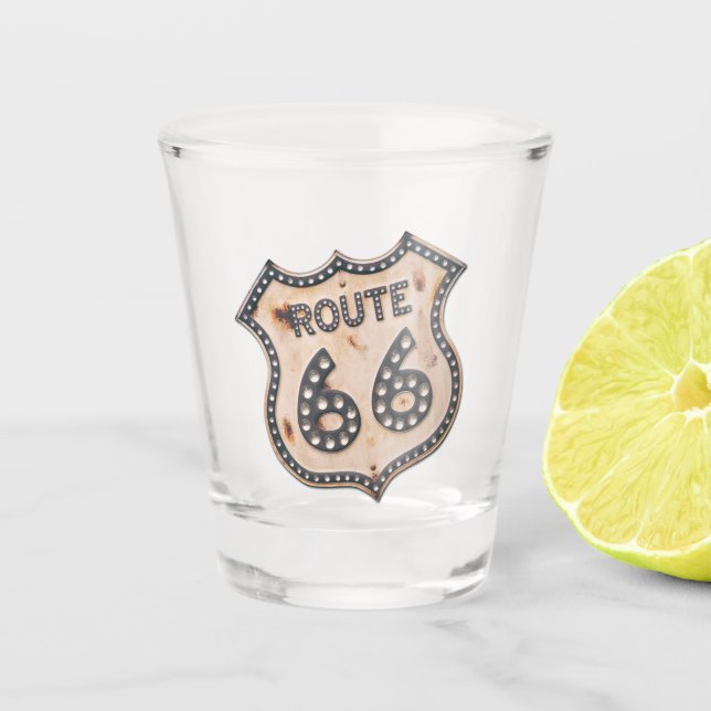 Copo De Shot 66 óculos de tiro icônicos (Frente)