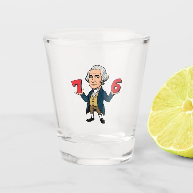 Copo De Shot 67 George Washington 7-6 Seis Sete Meme 67 (Frente)