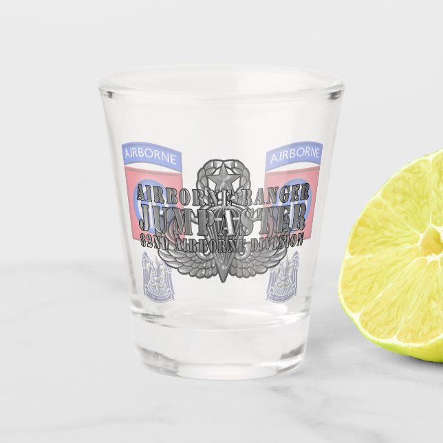 Copo De Shot 82.a Divisão Aerotransportada (Frente)