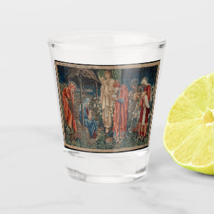 Copo De Shot A Adoração dos Magos (por Edward Burne-Jones)