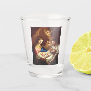 Copo De Shot A Natividade do Cristo de Jesus