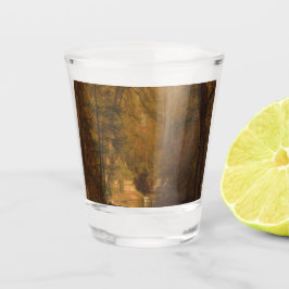 Copo De Shot A Piscina da Trabalho de arte (1870) - Vidro quent