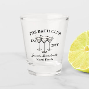 Copo De Shot A Viagem de Solteira de Luxo do Clube Bach Corresp