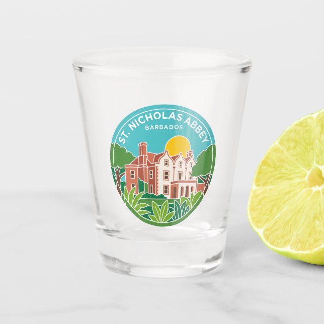 Copo De Shot Abadia de St. Nicholas Barbados (Frente)