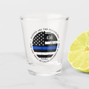 Copo De Shot Abençoados São Os Pacificadores Personalizados D