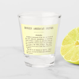 Copo De Shot Absinthe descrição da bebida álcool antigo