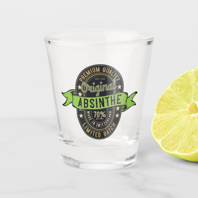 Copo De Shot Absinthe Liquor Original (Frente)