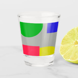 Copo De Shot Abstrato