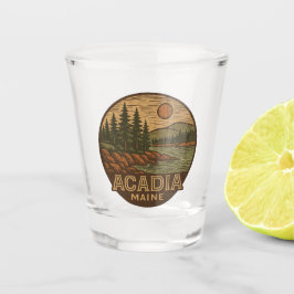 Copo De Shot Acadia National Park Shot Glass