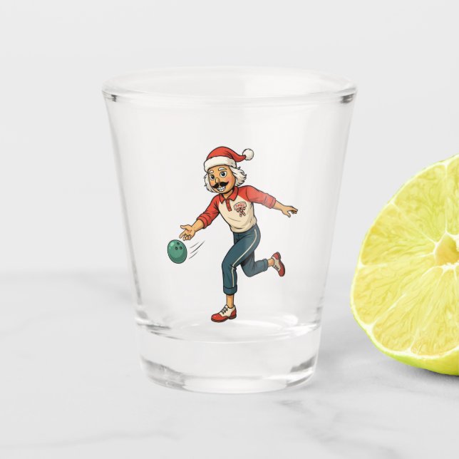 Copo De Shot Acrilata de Natal do quebra-nozes Casual   (Frente)