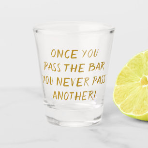 Copo De Shot Advogado Humor Passagem da cotação de pincel Dour