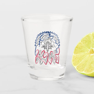 Copo De Shot Águia Americana do Dia da Independência