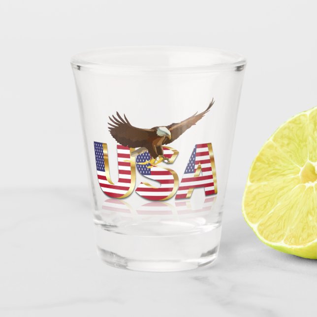 Copo De Shot Águia caida (Frente)
