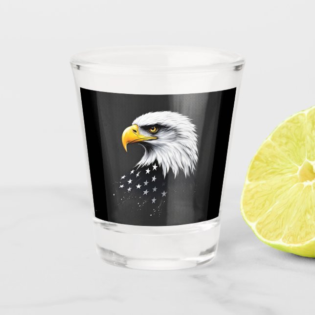 Copo De Shot Águia da Liberdade  (Frente)
