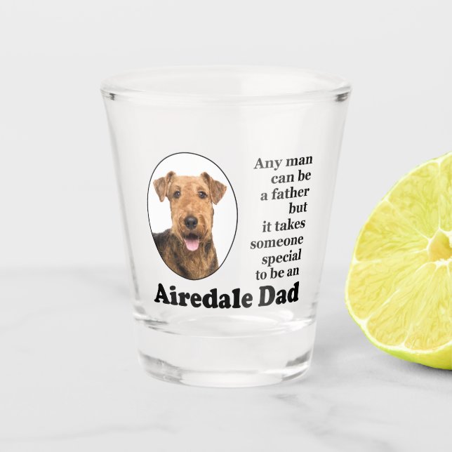 Copo De Shot Airedale Pai Shot Glass (Frente)