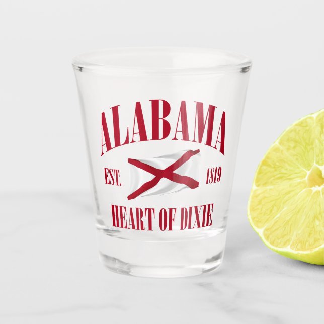 Copo De Shot Alabama (Frente)
