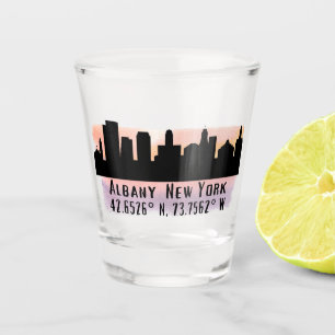 Copo De Shot Albany NY City Skyline