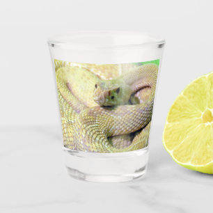 Copo De Shot Albino Rattlesnake Shot glass