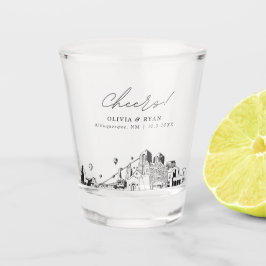 Copo De Shot Albuquerque Wedding Favorece Chefias Personalizada