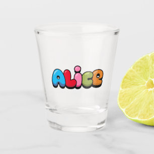 Copo De Shot Alice