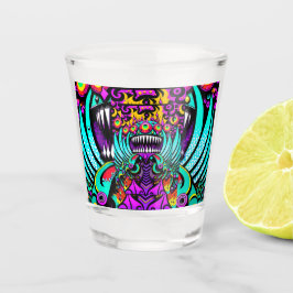 Copo De Shot Alimentando as Guerras da Arte - Ken Gage Art