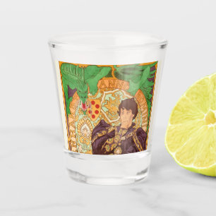 Copo De Shot Alphonse Mucha Prince e Dragon