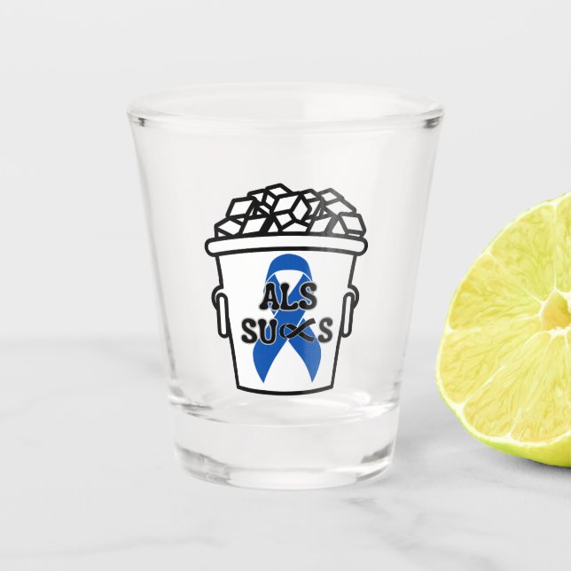 Copo De Shot ALS é uma droga (Frente)