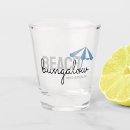Copo De Shot Aluguel de férias com guarda-chuva de praia -