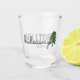 Copo De Shot Aluguer De Cabina De Pinheiro De Montanha -