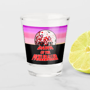 Copo De Shot Amanhecer do Zombie do Horror do Halloween do Pick