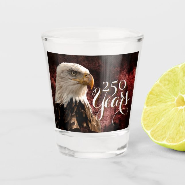 Copo De Shot America's 250th Anniversary Shot glass (Frente)