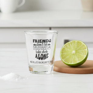 Copo De Shot Amigos Não Permitem que Amigos Festa de Solteira