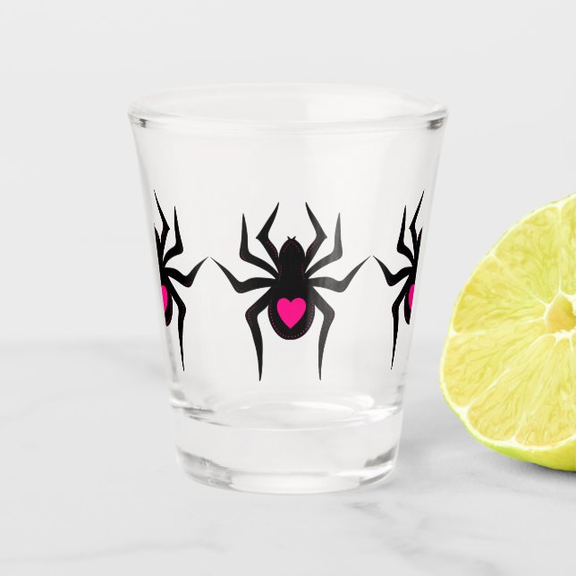 Copo De Shot Amor aranha (Frente)