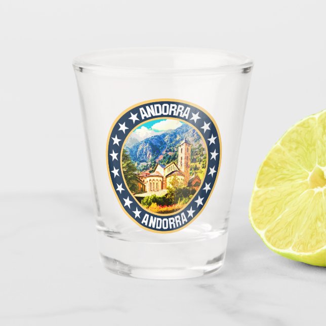 Copo De Shot Andorra (Frente)