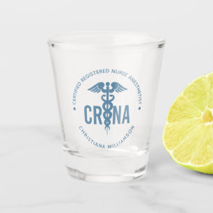 Copo De Shot Anestesista de Enfermeira Registrada Certificada C